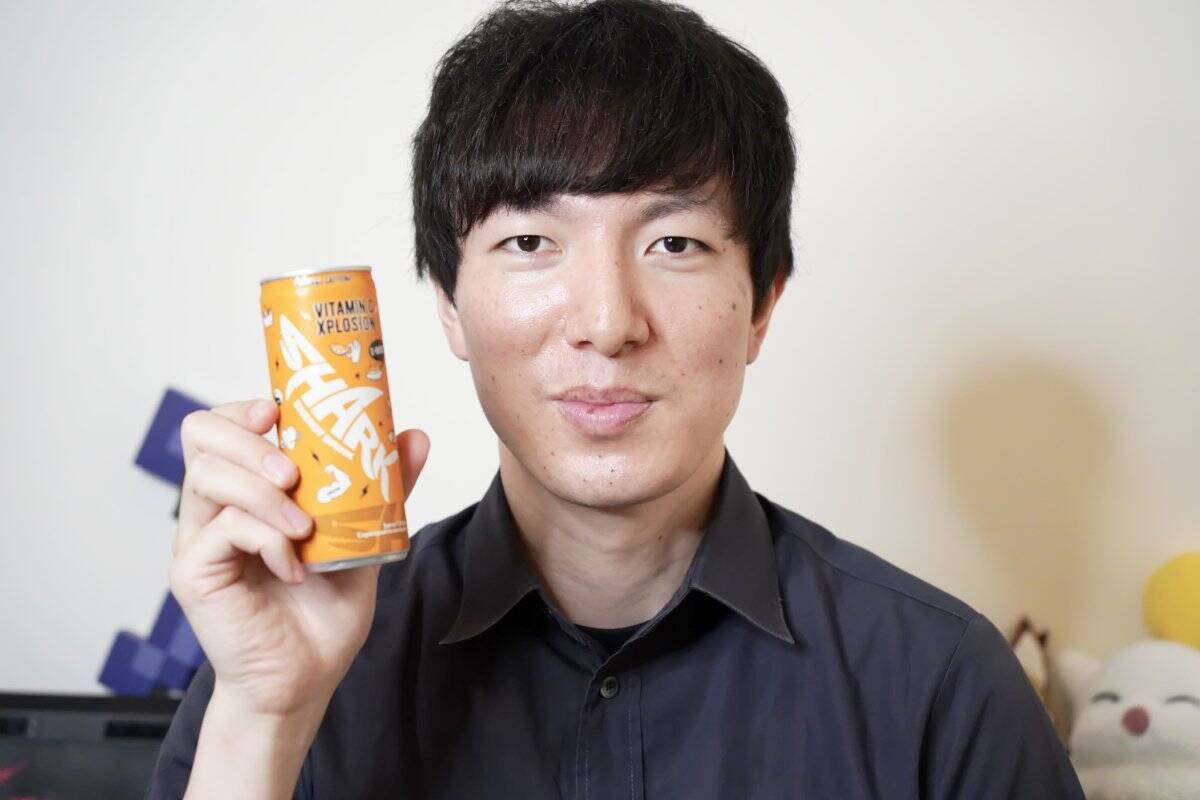 「SHARK ENERGY DRINK C-BOOST」をレビュー！カフェインだけに頼らないエネルギー補充