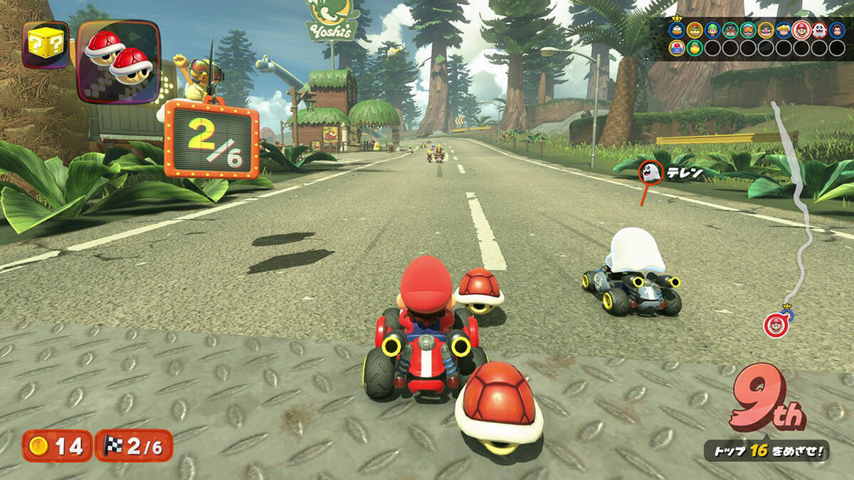 「マリオカート ワールド」のサバイバルの通信対戦に「チーム戦」が登場！みんなで上位まで勝ち残ることが勝利の鍵となる