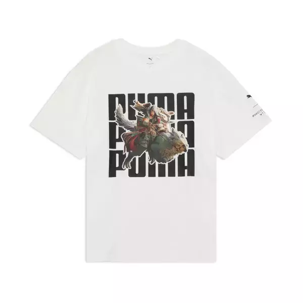 「「PUMA×モンハンワイルズ」コラボが12月19日から発売！オリジナルステッカーがもらえるキャンペーンも」の画像