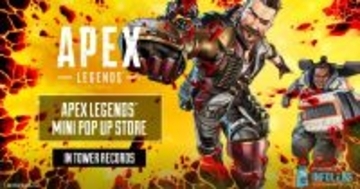 「Apex Legends mini POP UP STORE in TOWER RECORDS」が東京・福岡・大阪のタワーレコードで開催決定！グッズやフォトスポットが登場