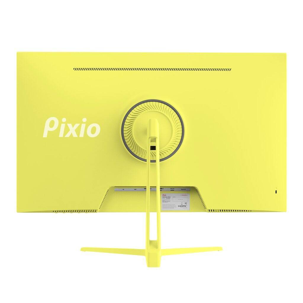 Pixioのゲーミングモニター「PX278 WAVE」シリーズに新色イエローが登場！27インチWQHD、リフレッシュレート180Hz対応