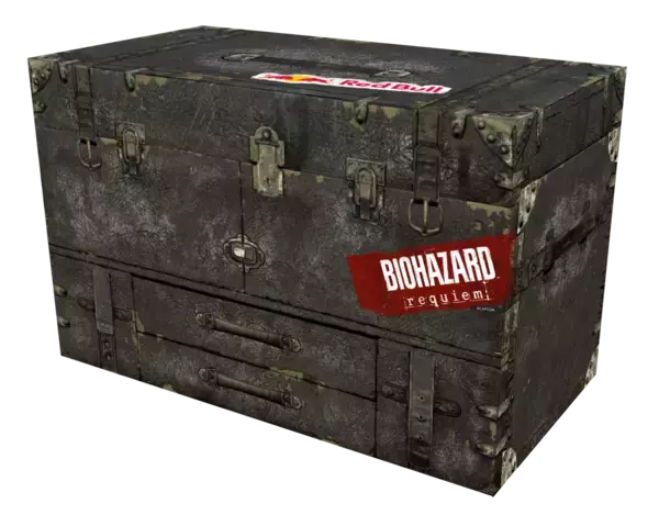 「「バイオハザード レクイエム」×「レッドブル」コラボキャンペーン開催！Xポストキャンペーンに参加すると限定アイテムBOXが抽選でもらえる」の画像