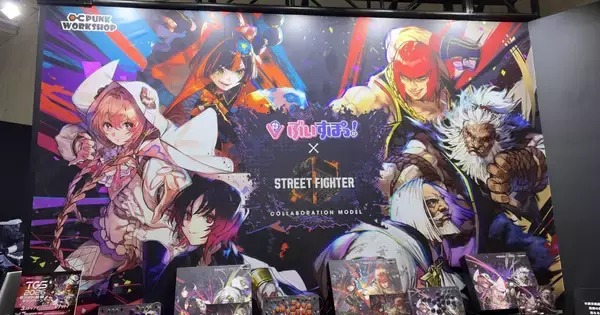 【TGS2026】「PUNK WORKSHOP」ブースレポート！「ぶいすぽっ！」×「スト6」や「にじさんじ」とのコラボレバーレスコントローラーが勢揃い