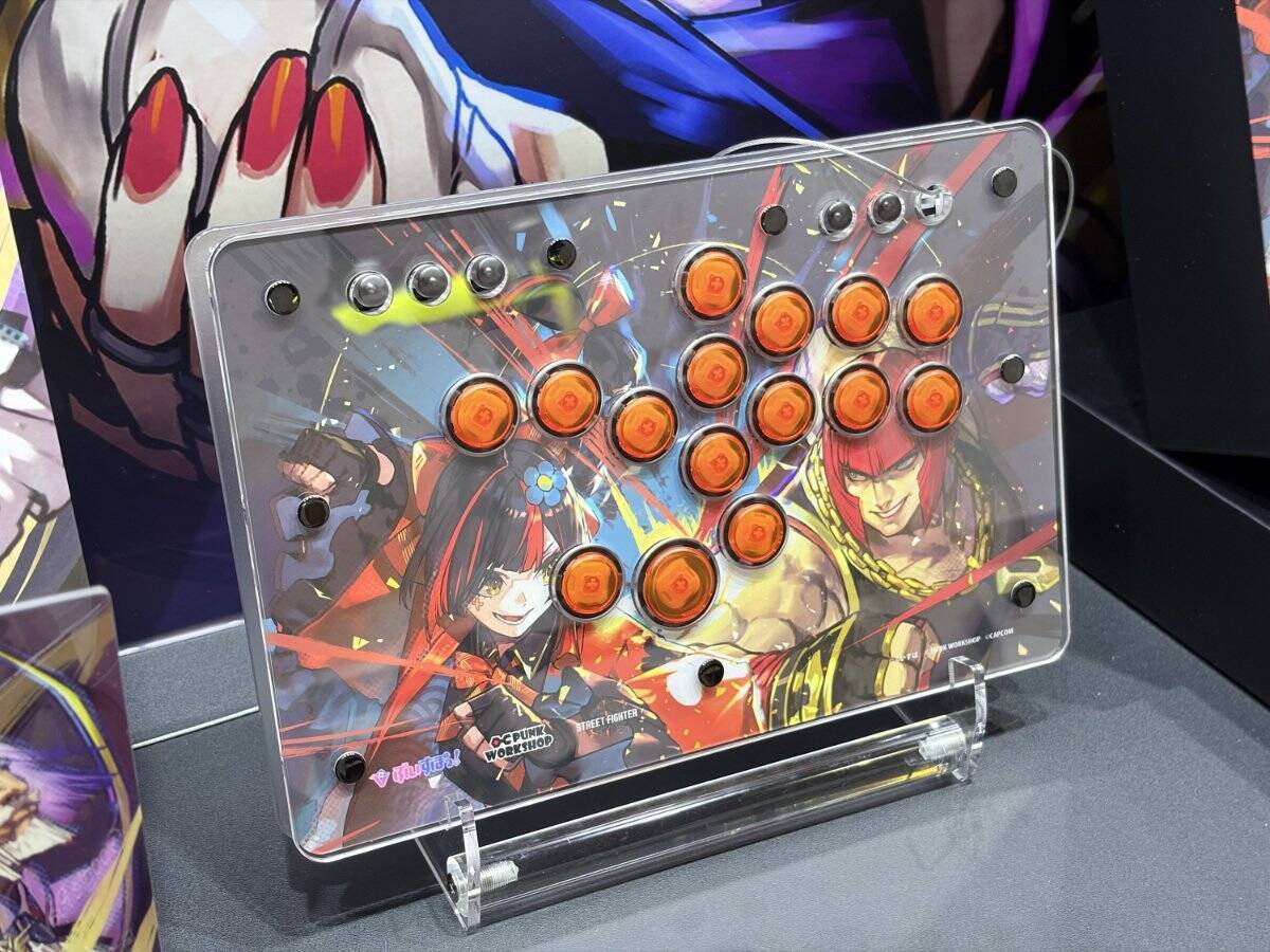 【TGS2026】「PUNK WORKSHOP」ブースレポート！「ぶいすぽっ！」×「スト6」や「にじさんじ」とのコラボレバーレスコントローラーが勢揃い