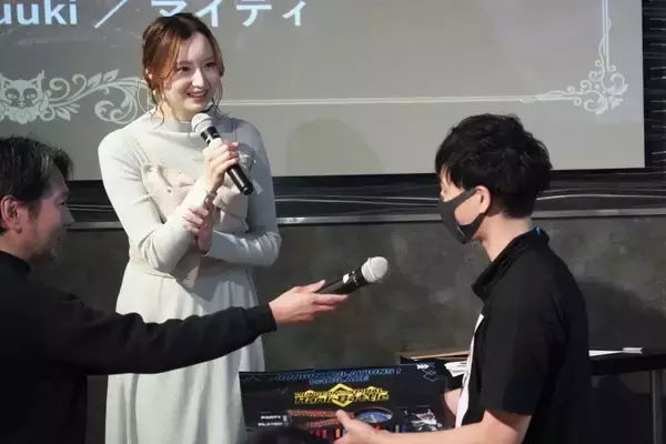 「生身で遊ぶアクションRPG「ダンジョン∞スパイラル」上位プレイヤーを声優・戸松遥さんが表彰！1月19日からはフィナーレ企画第2弾「ベラム討伐戦」も」の画像