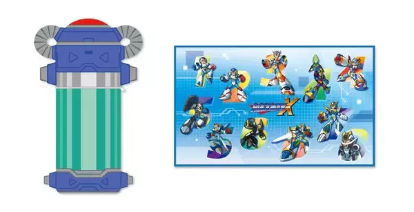 「32周年を迎えた「ロックマンX」シリーズがカプくじに登場！タオルケットやTシャツなど」の画像