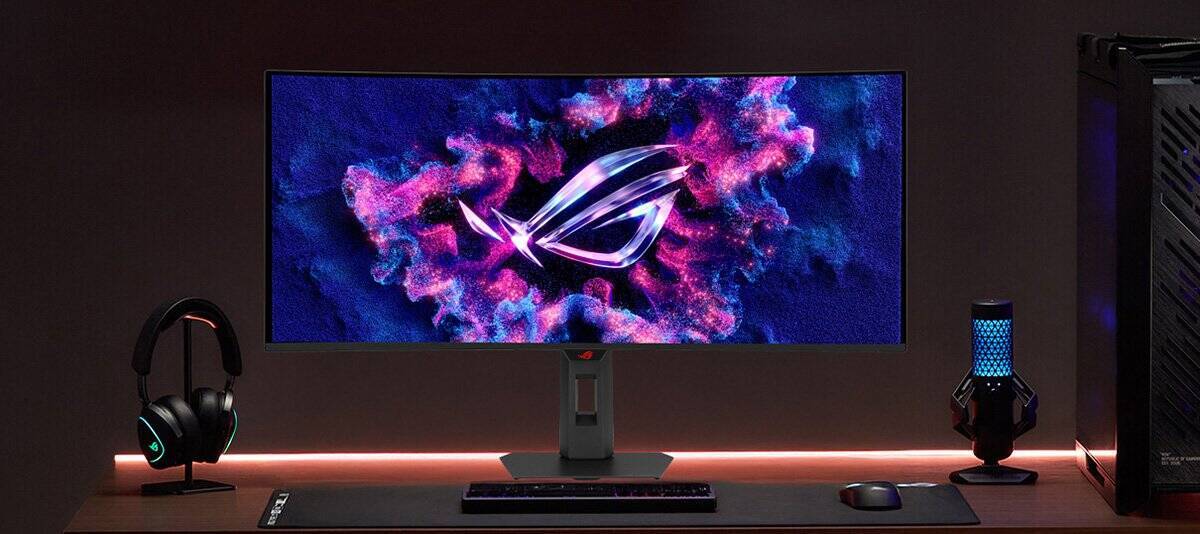 ROGからQD-OLEDゲーミングモニター2製品が登場！280Hz駆動の34インチウルトラワイドと240Hz駆動の26.5インチが7月24日発売