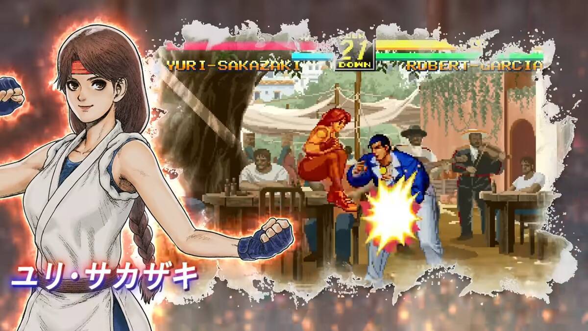 「ART OF FIGHTING 龍虎の拳 外伝 R」がNEOGEOプレミアムセレクションに登場！キング、ユリがプレイアブルキャラクターとして追加