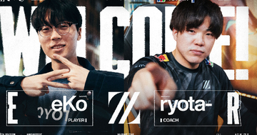 ZETA DIVISIONにeKo選手とryota-氏が移籍加入！ryota-氏は1年ぶりにZETAに復帰