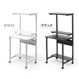 「サンワサプライから限られたスペースを有効活用できるパソコンラック「100-DESKF061BK ブラック」「100-DESKF061W ホワイト」が登場！」の画像13