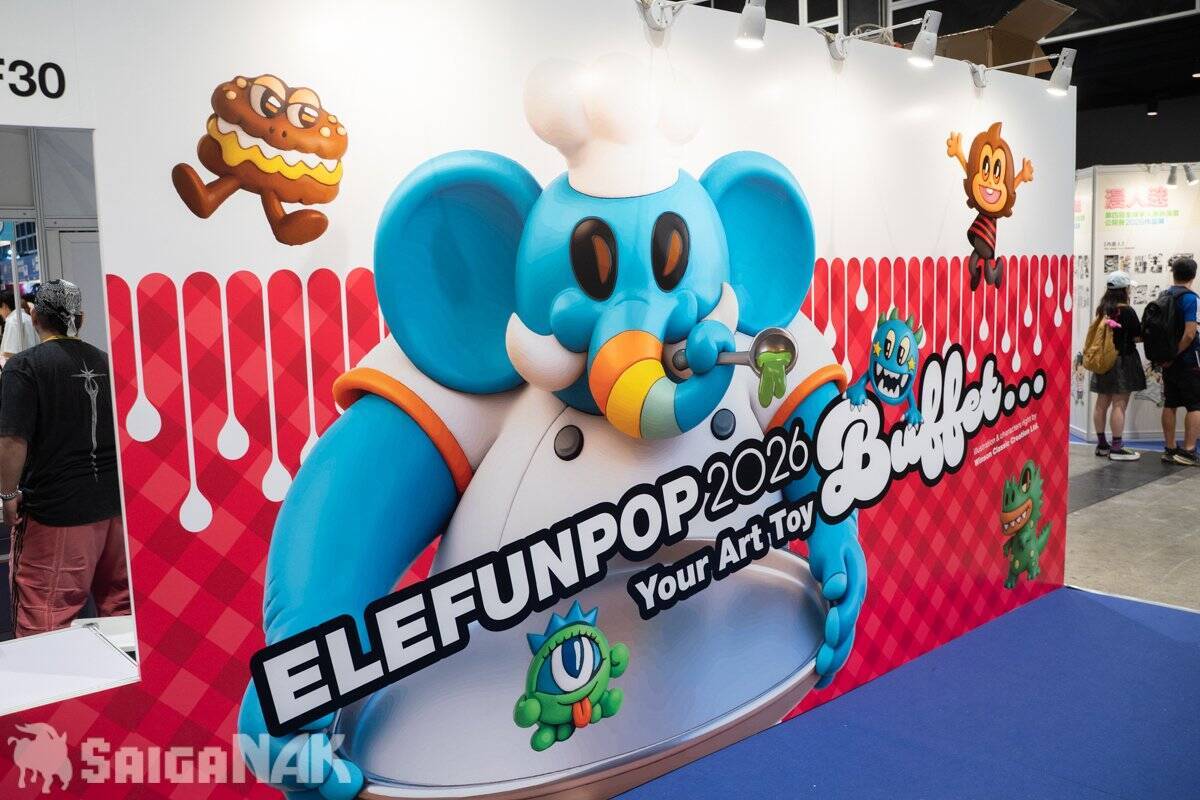 【ACGHK 2026】「ElefunPop(潮巨匠)」ブースレポート！世界中のトップアーティストが集結