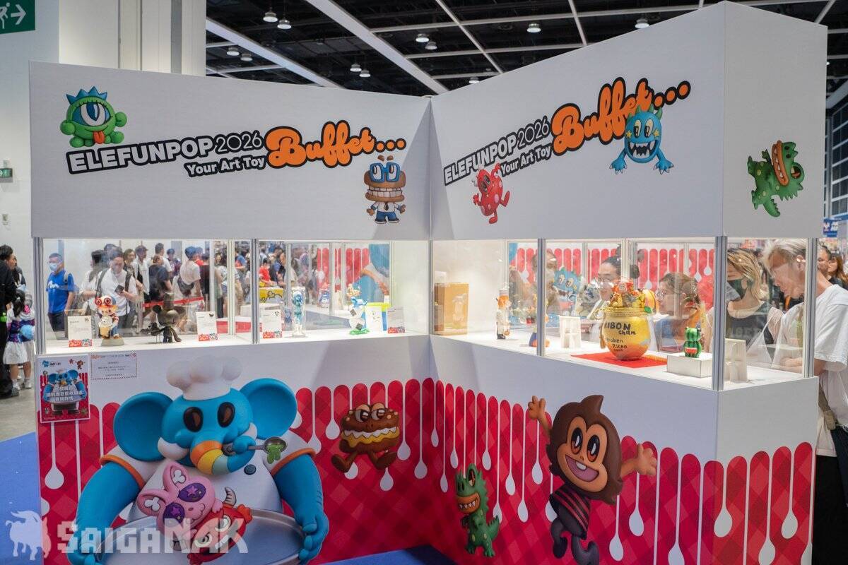 【ACGHK 2026】「ElefunPop(潮巨匠)」ブースレポート！世界中のトップアーティストが集結
