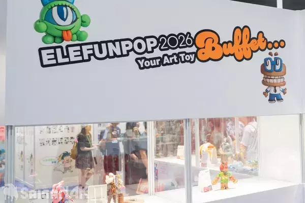 「【ACGHK 2026】「ElefunPop(潮巨匠)」ブースレポート！世界中のトップアーティストが集結」の画像
