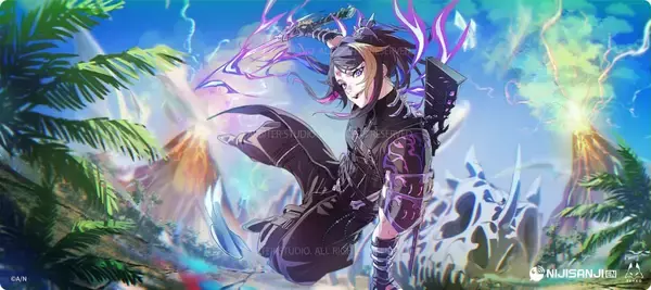 「Arbiter StudioとNIJISANJI ENライバーがコラボ！闇ノシュウとクロード・クローマークのコラボキーボード＆マウスパッドが登場！」の画像