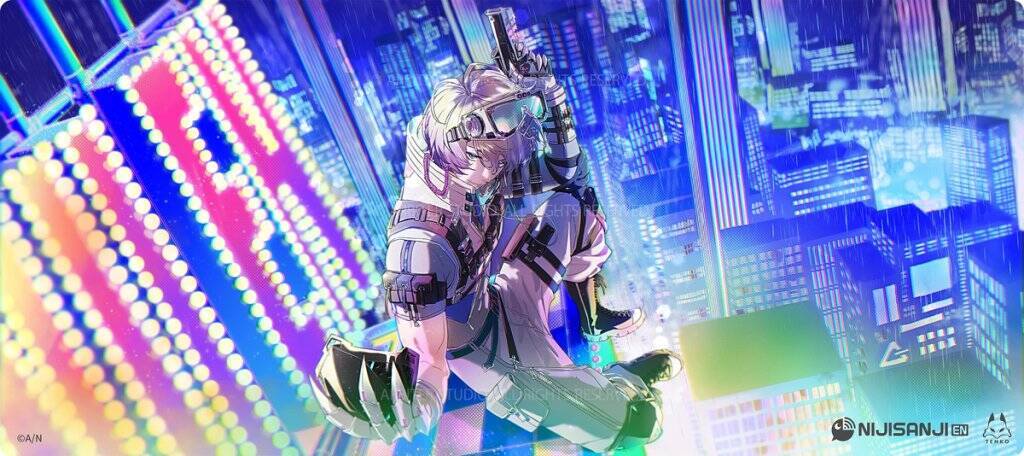 Arbiter StudioとNIJISANJI ENライバーがコラボ！闇ノシュウとクロード・クローマークのコラボキーボード＆マウスパッドが登場！