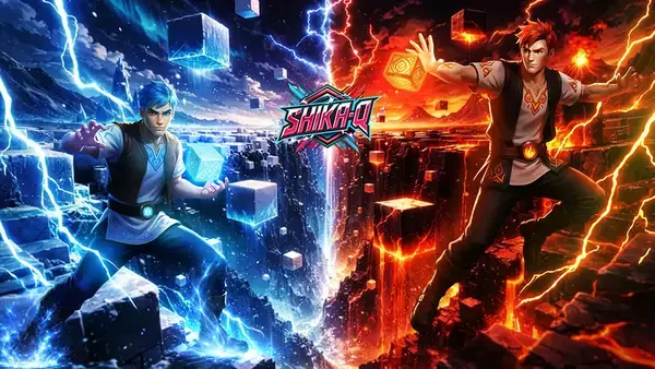 「超高速対戦パズルゲーム「SHIKA-Q」が4月9日発売！EVO Japan 2026で公式オフライン大会「SHIKA-Q World Link Tournament」も開催」の画像