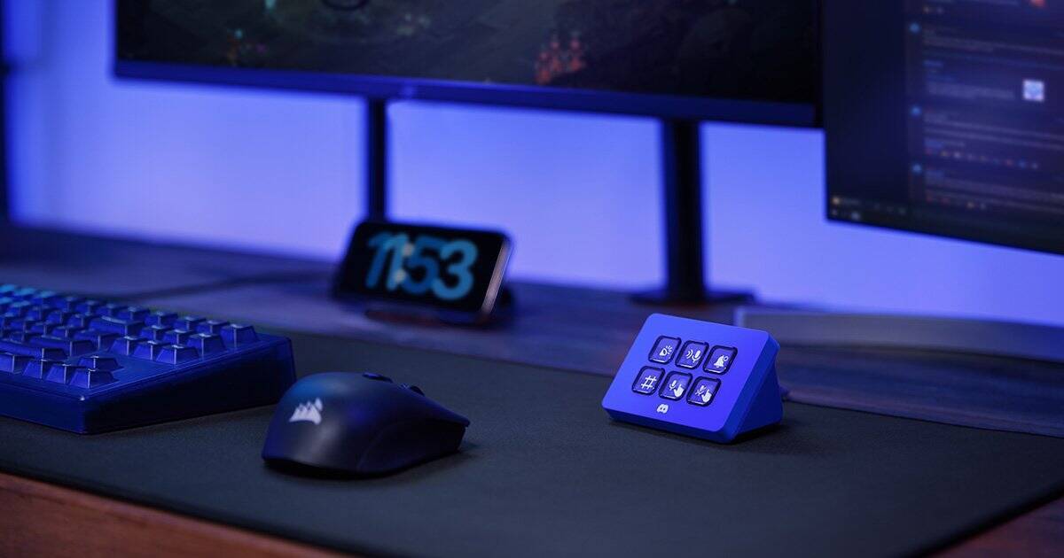 「Stream Deck Mini」にDiscordとのコラボモデルが登場！「Discord Nitro」を1ヶ月無料で利用できる特典付き
