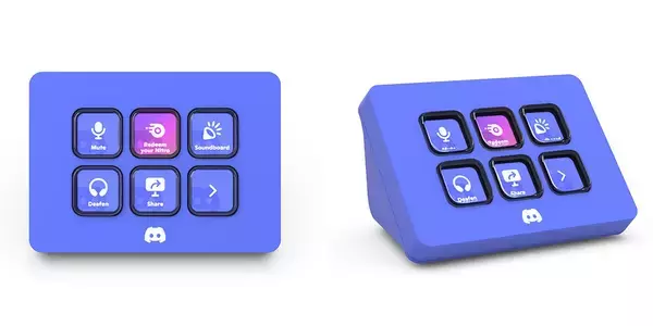 「「Stream Deck Mini」にDiscordとのコラボモデルが登場！「Discord Nitro」を1ヶ月無料で利用できる特典付き」の画像