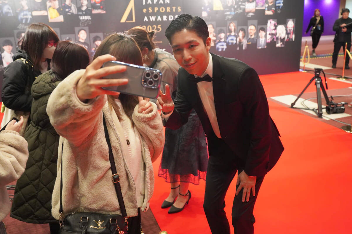 「日本eスポーツアワード2025」レッドカーペットに日本eスポーツ界の顔が集結！