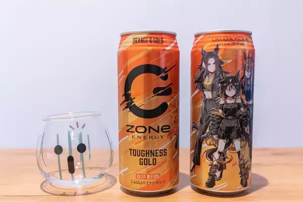 「「ZONe ENERGY」×「ウマ娘」コラボ！「ZONe ENERGY TOUGHNESS GOLD」をレビュー！」の画像