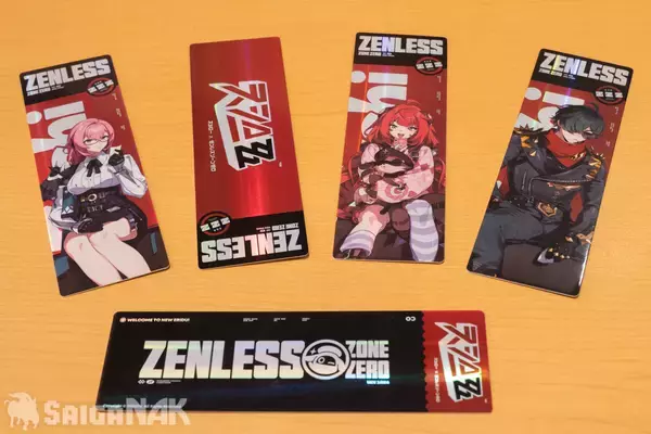 「スシロー×ゼンレスゾーンゼロコラボを先行レビュー！コラボ限定ピックやレーザーチケット、ミニフィギュアを美味しくゲットしよう」の画像