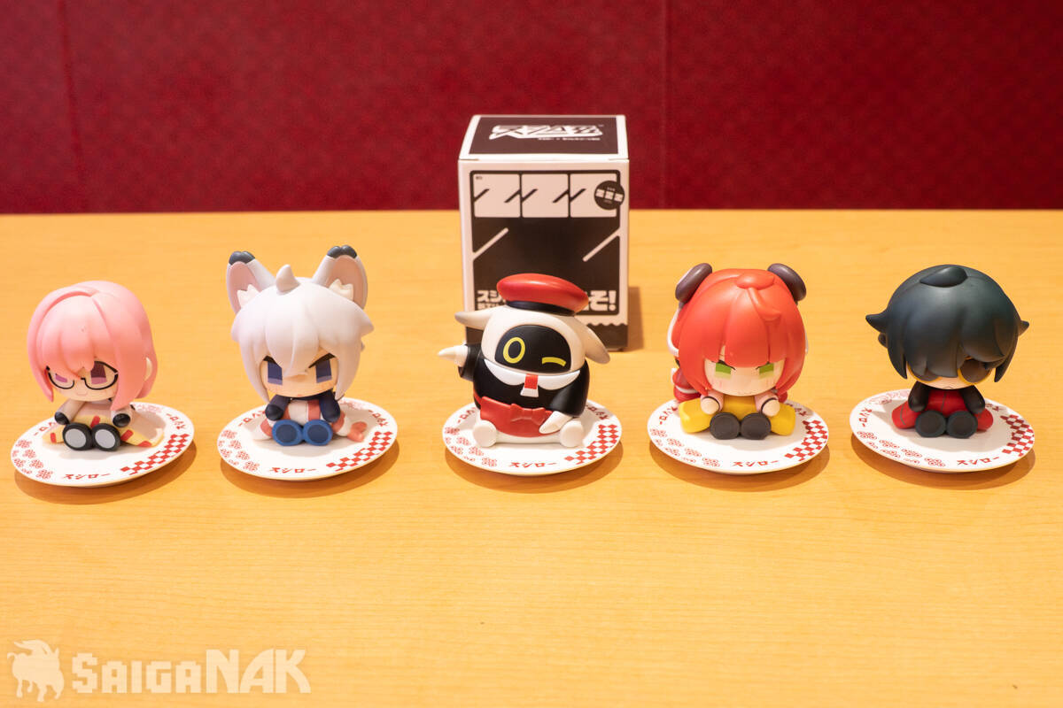 スシロー×ゼンレスゾーンゼロコラボを先行レビュー！コラボ限定ピックやレーザーチケット、ミニフィギュアを美味しくゲットしよう