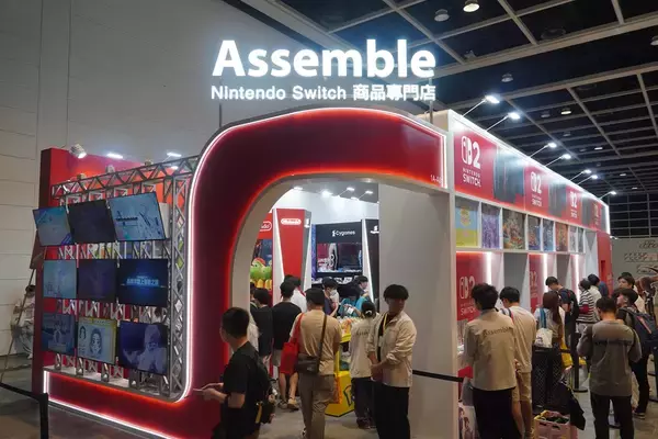 「【ACGHK 2026】初出展のNintendo Switch専門店「Assemble」ブースレポート！スプラレイダースやドラクエなどの名作グッズがずらり」の画像