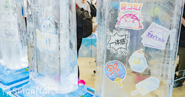 【C108】IRIAMブースレポート！15本の氷柱でコミケ会場のオアシスに