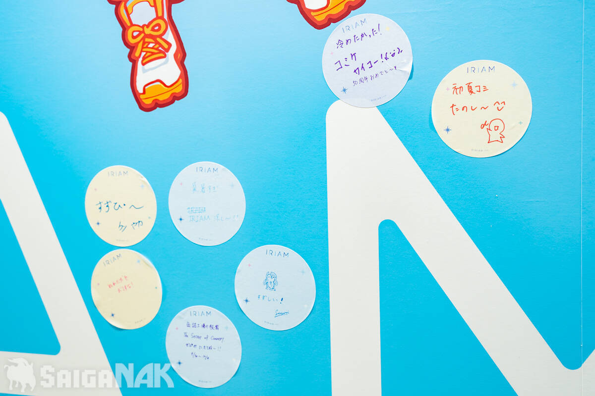 【C108】IRIAMブースレポート！15本の氷柱でコミケ会場のオアシスに