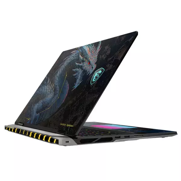 「ドラゴンの特別デザイン！MSI創立40周年記念 ゲーミングノートPC「Titan 18 HX Dragon Edition Draco Epic A2W」6月11日発売」の画像
