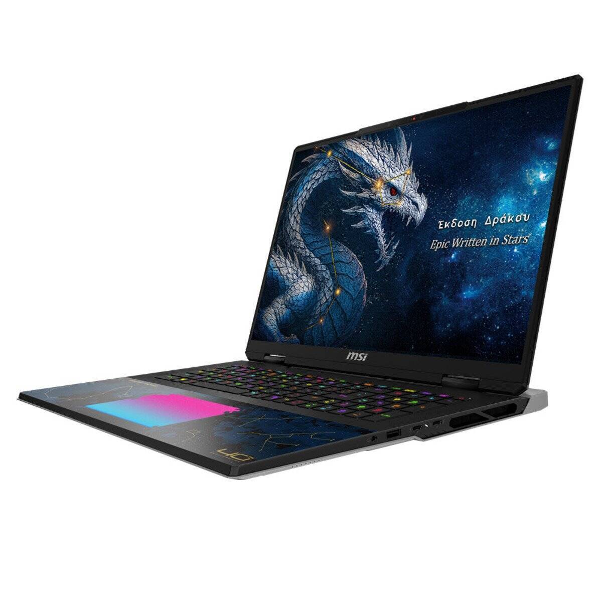 ドラゴンの特別デザイン！MSI創立40周年記念 ゲーミングノートPC「Titan 18 HX Dragon Edition Draco Epic A2W」6月11日発売