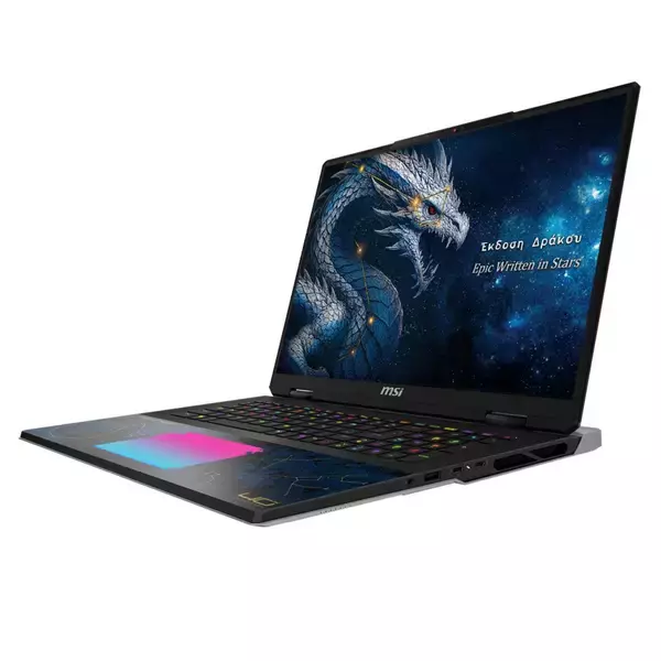 「ドラゴンの特別デザイン！MSI創立40周年記念 ゲーミングノートPC「Titan 18 HX Dragon Edition Draco Epic A2W」6月11日発売」の画像