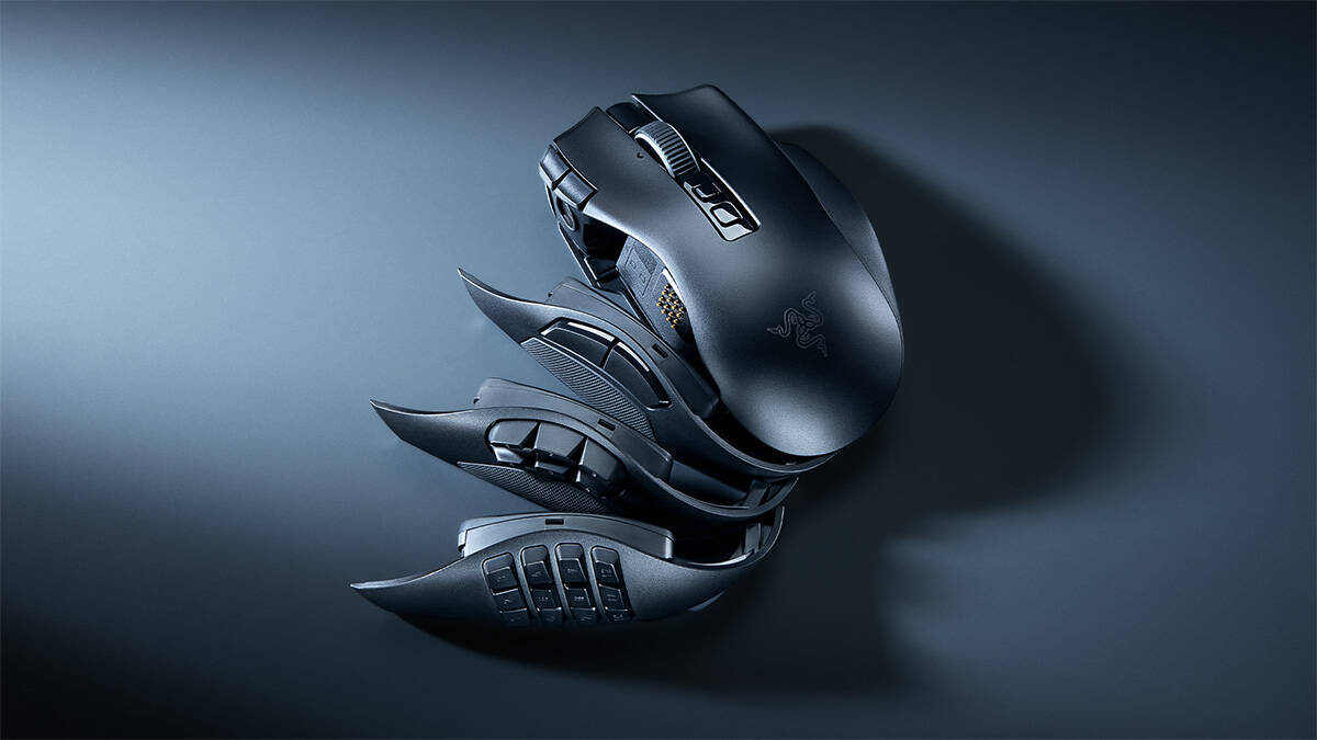 Razerから新型MMOゲーミングマウス「Naga V3 Pro」発表！サイドプレートを交換してMOBA・FPSにも対応できる