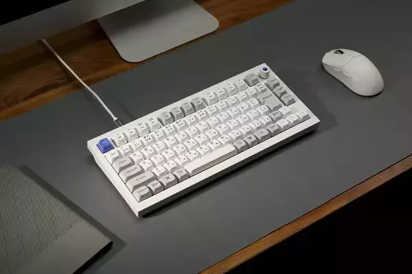 「8,000Hzポーリングレート・磁気センサースイッチ搭載キーボード「Keychron Q1 HE 8K」がMakuakeで先行販売開始！仕事からゲームまで幅広く使える」の画像