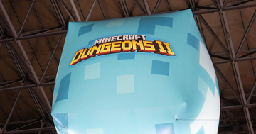 【TGS2026】「マインクラフト」ブースレポート！新作「Minecraft Dungeons II」の試遊や巨大クリーパーを倒すアトラクションなど
