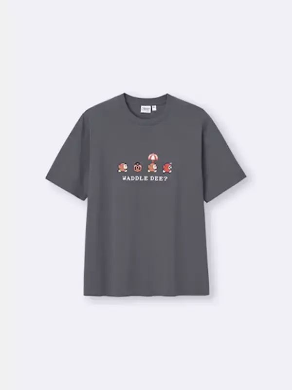 「GUと「星のカービィ」のコラボレーションアイテムが5月1日から発売！リゾート気分あふれるTシャツやラウンジウェアなどラインナップ」の画像