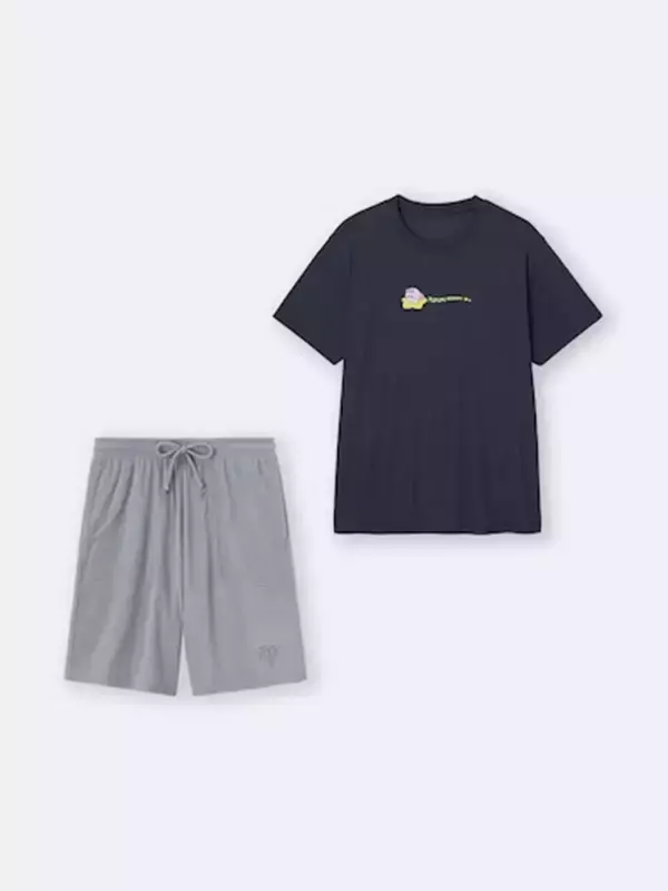 「GUと「星のカービィ」のコラボレーションアイテムが5月1日から発売！リゾート気分あふれるTシャツやラウンジウェアなどラインナップ」の画像