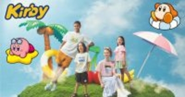 GUと「星のカービィ」のコラボレーションアイテムが5月1日から発売！リゾート気分あふれるTシャツやラウンジウェアなどラインナップ