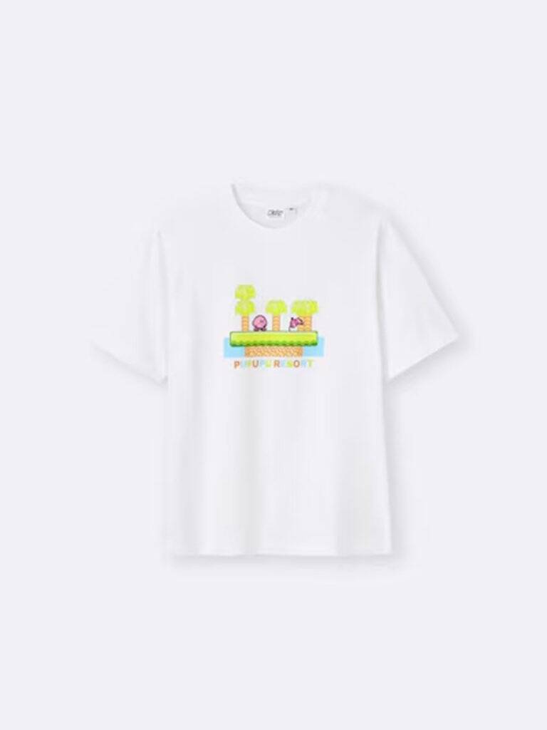 GUと「星のカービィ」のコラボレーションアイテムが5月1日から発売！リゾート気分あふれるTシャツやラウンジウェアなどラインナップ