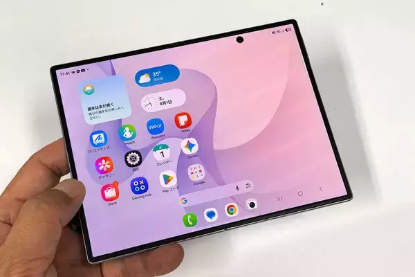 「ゲーム用に最適サイズのスマホが出た！サムスン「Galaxy Z Fold8」をチェック」の画像