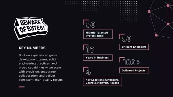 「「General Arcade」と「Lunate Games」が戦略的ジョイントベンチャー「Beware of Bytes!」設立！開発体制更なる強化へ」の画像