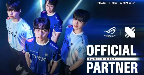 eスポーツチーム「DRX」がASUSのゲーミングブランド「ROG」とパートナーシップを締結！次世代製品の共同開発などを発表