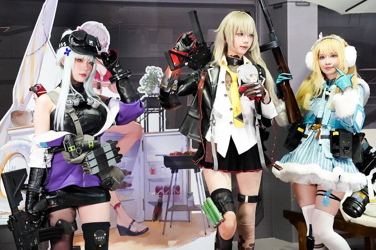 【TPG2026】「ドールズフロントライン2」ブースをレポート！かっこかわいいコスプレイヤーたちが多数登場！