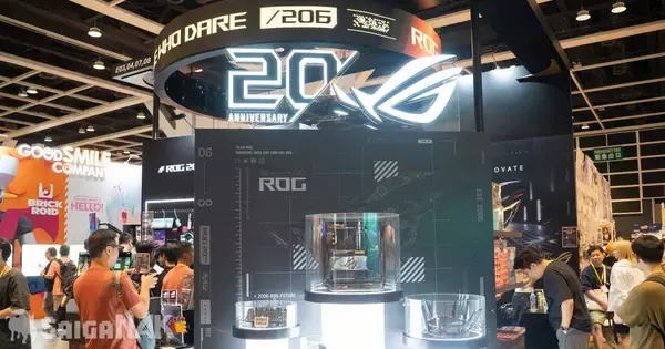 【ACGHK 2026】20周年を迎えた「ROG」ブースをレポート！キーボード、マウスなど人気ゲーミングアイテムが勢揃い