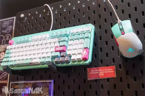 「【ACGHK 2026】20周年を迎えた「ROG」ブースをレポート！キーボード、マウスなど人気ゲーミングアイテムが勢揃い」の画像