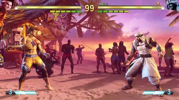 「「スト6」最新アップデートが配信開始！画面デザイン選択や実況機能「天鬼ぷるる」追加」の画像