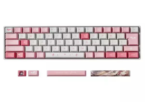 「大人気VTuber「KizunaAI」のコラボゲーミングキーボードが予約開始！"アイちゃんのいる日常"を手に入れよう」の画像