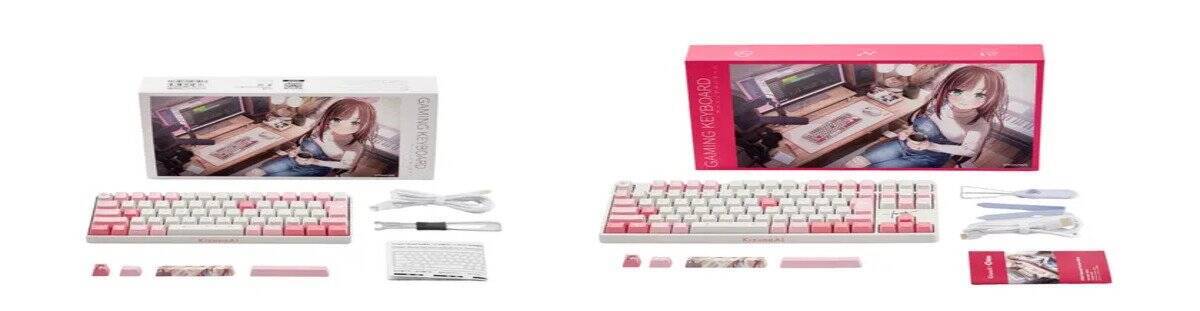 大人気VTuber「KizunaAI」のコラボゲーミングキーボードが予約開始！"アイちゃんのいる日常"を手に入れよう