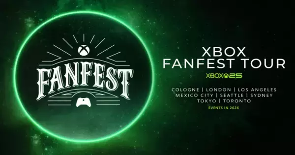 「Xbox FanFest」25周年記念ワールドツアー実施が決定！東京含む世界8都市で開催へ
