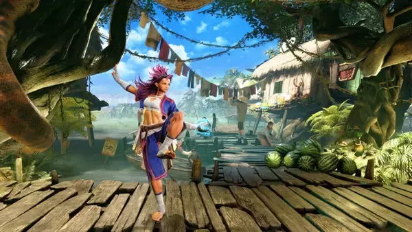 「スト6追加キャラ「ヤスミン」のゲームプレイ映像が公開！8月3日から参戦！」の画像